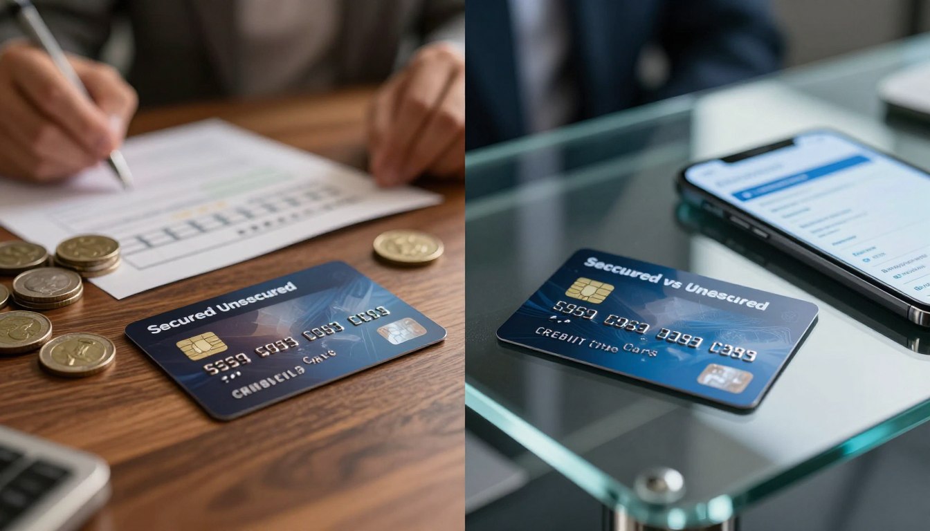 Secured vs Unsecured Credit Cards