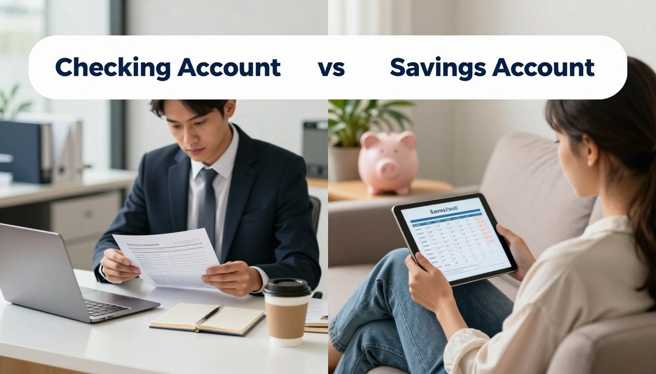 checking account vs savings account